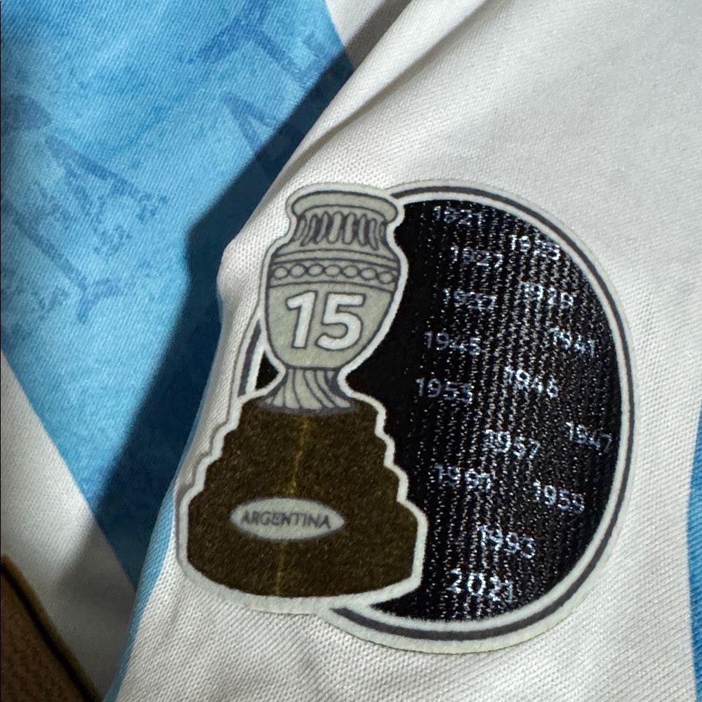 Adidas Argentina National Team Soccer Jersey Messi 10 Mens Size XL Copa America - Picture 6 of 15